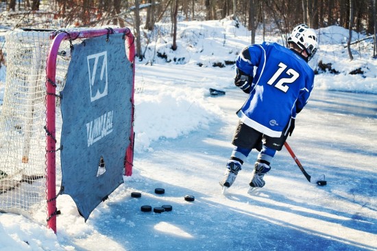 Lago Helado, Hielo, Canadá, Deporte