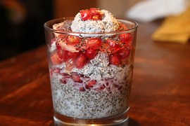 chía de postre