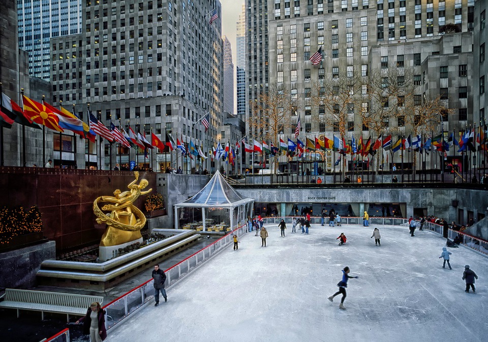 Rockefeller Plaza, Nueva York, Manhattan, Estados Unidos