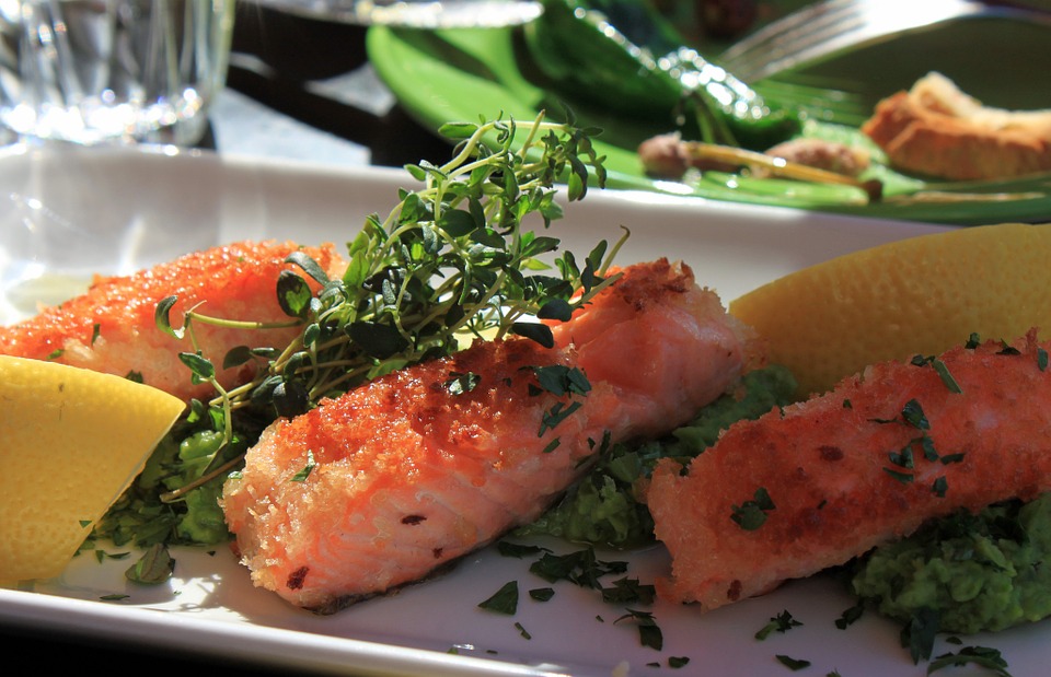 Salmón, Toronto, Canadá, Comida