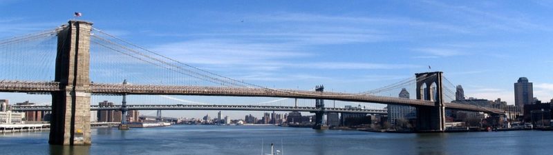 Puente de Brooklyn, Nueva York, Manhattan, Estados Unidos