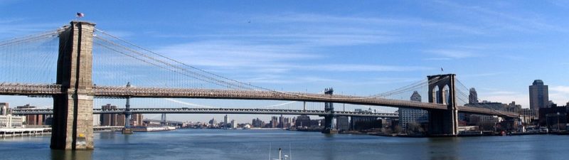 Puente de Brooklyn, Nueva York, Manhattan, Estados Unidos