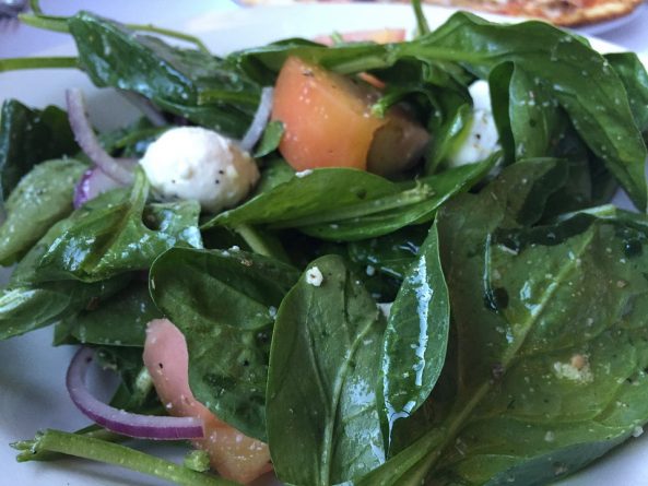 ensalada de espinaca