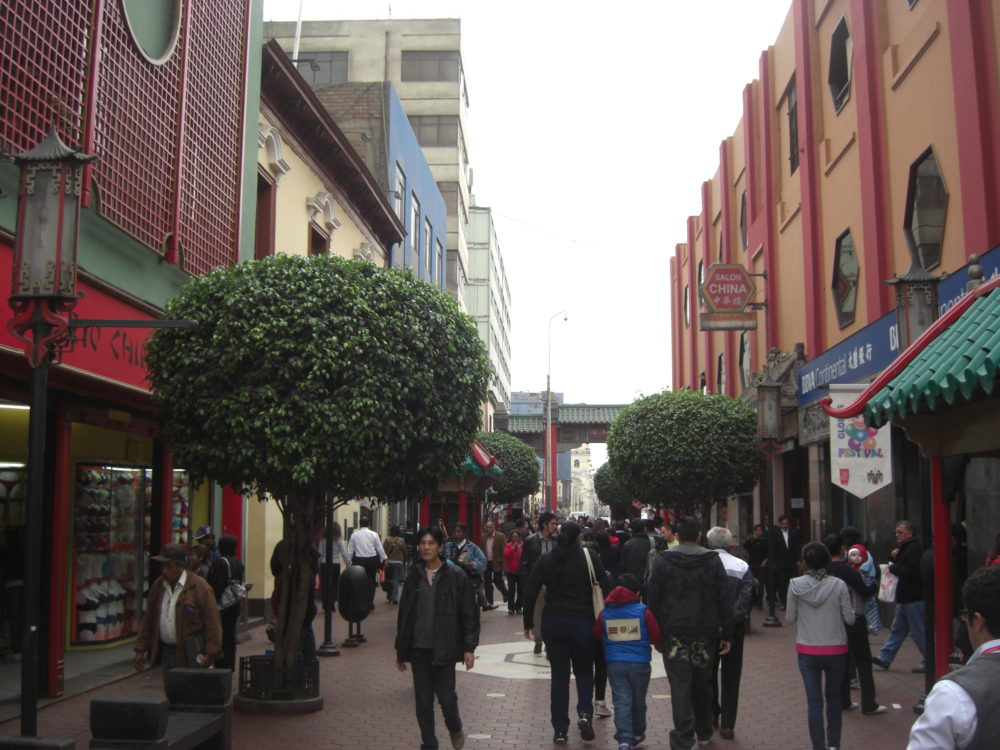 El Barrio chino de Lima