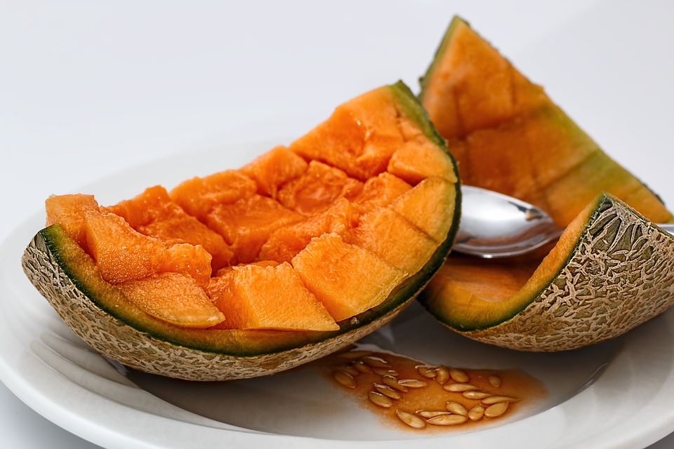 melón, antioxídante, piel, bella, envecimiento