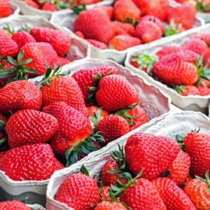 fresa, efecto, ácido fólico, Vitamina C