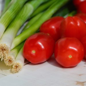 cebollas chinas, efecto, hermosa, dieta