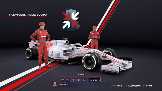 Podremos crear nuestro propio equipo de Fórmula 1.