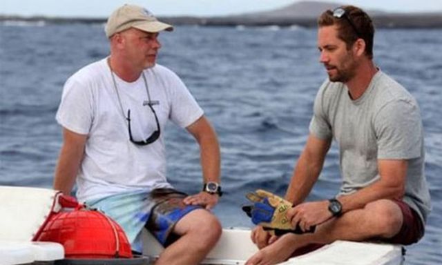 Paul Walker y el biologo Michael Domeier tuvieron una gran amistad, ya que el amor por el mar los unía (Foto: National Geographic)