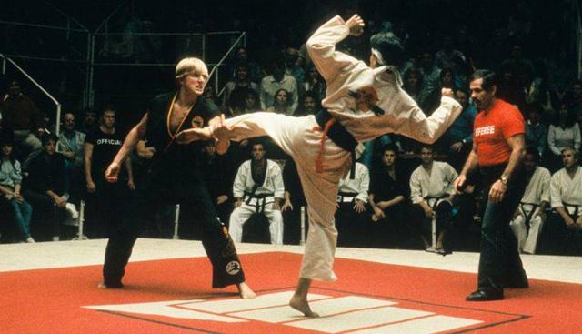 Todo parece indicar que Daniel ganó el campeonato de karate con un patada ilegal (Foto: Columbia Pictures)