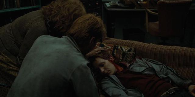 La oreja de George Weasley fue cortada por Severus Snape (Foto: Warner Bros)
