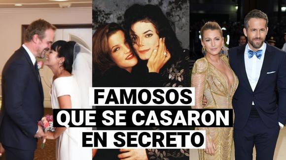 10 famosos que se casaron en secreto como Lily Allen y David Harbour, actor de Stranger Things