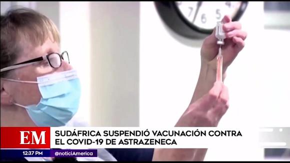 Coronaviurs: Sudáfrica suspende la vacunación con dosis de AstraZeneca