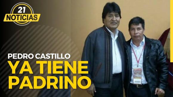 Pedro Castillo ya tiene padrino