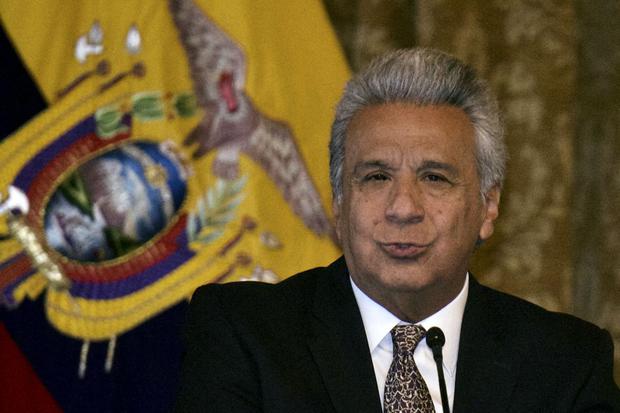 El presidente de Ecuador Lenín Moreno. (Foto: Rodrigo BUENDIA / AFP).