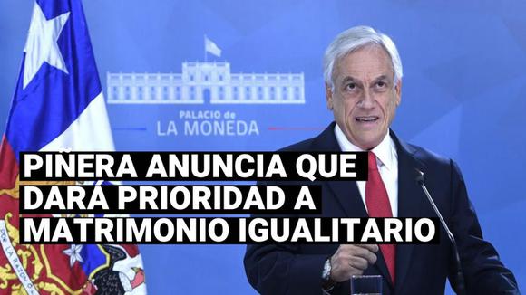 Chile: Sebastián Piñera dará urgencia a ley de matrimonio igualitario