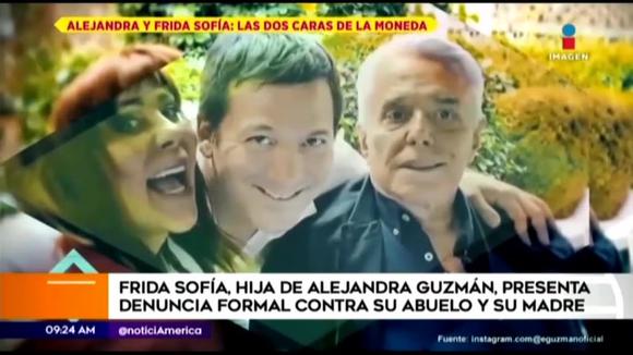 Frida Sofia, hija de Alejandra Guzmán, presenta denuncia formal contra su abuelo y madre