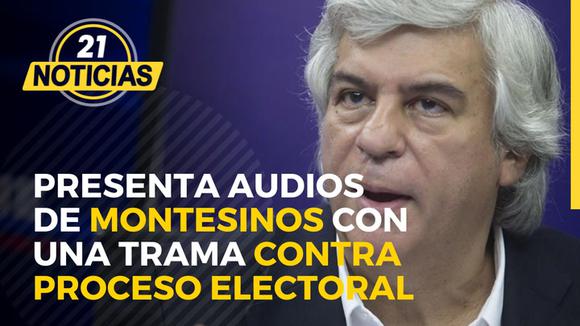 'Popy' Olivera presenta audios de Montesinos con una trama contra el proceso electoral