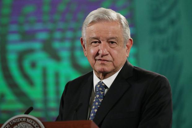 Imagen del presidente de México, Andrés Manuel López Obrador (AMLO), el 5 de mayo de 2021. (REUTERS/Henry Romero).