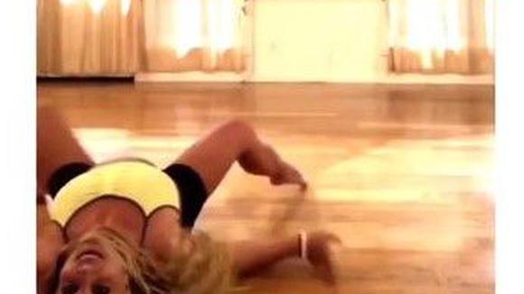 Britney Spears se torció el pie mientras bailaba y muestra el vídeo en redes sociales 27/02/2020