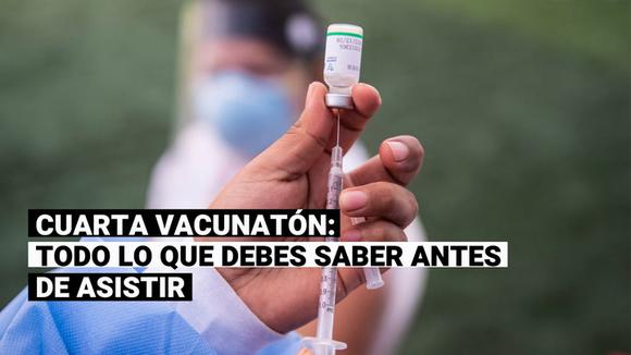 Las 5 cosas que debes saber antes de asistir a la cuarta vacunatón