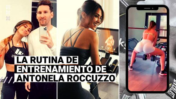 Antonela Roccuzzo comparte la rutina de ejercicios que la mantiene en forma